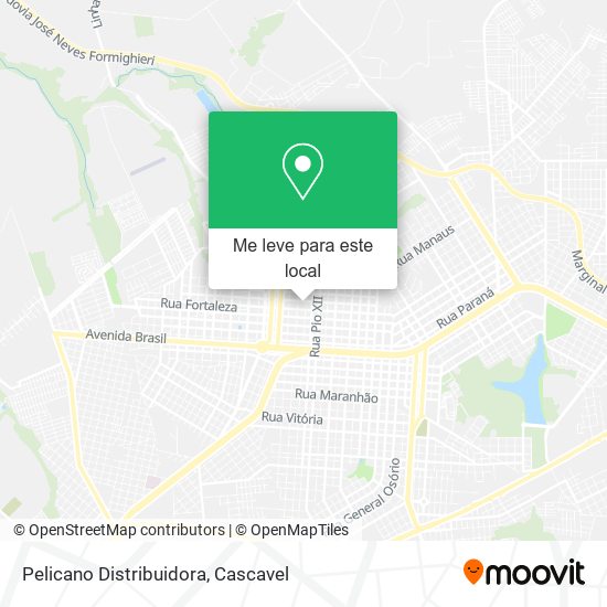 Pelicano Distribuidora mapa