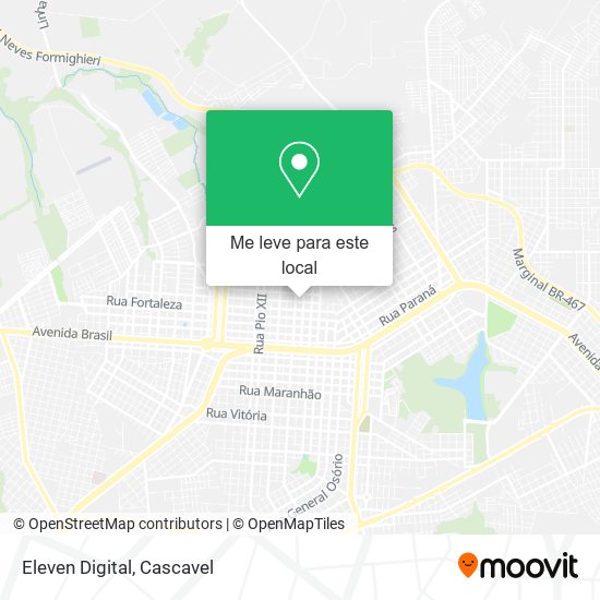 Eleven Digital mapa