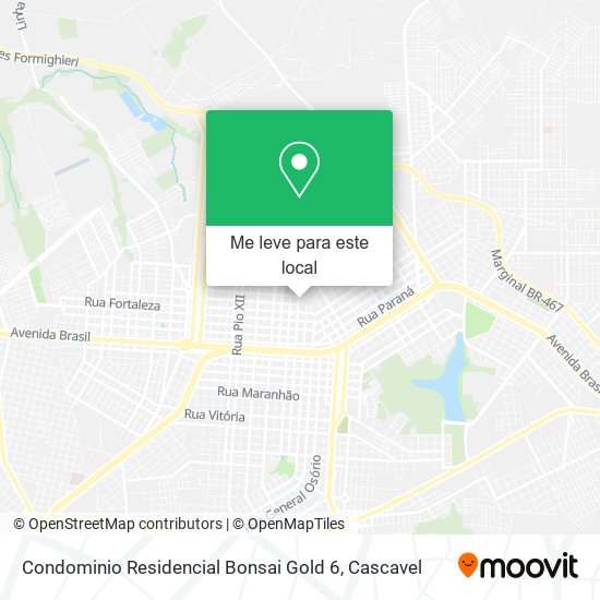 Condominio Residencial Bonsai Gold 6 mapa