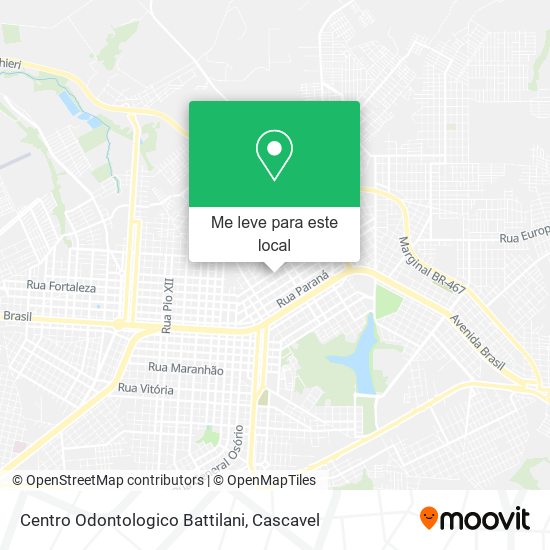 Centro Odontologico Battilani mapa