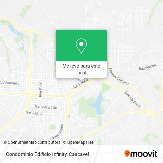 Condominio Edificio Infinity mapa
