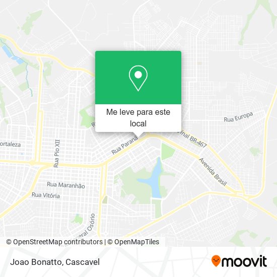 Joao Bonatto mapa