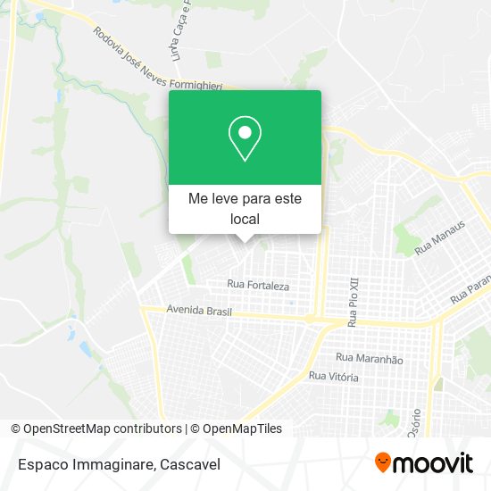 Espaco Immaginare mapa