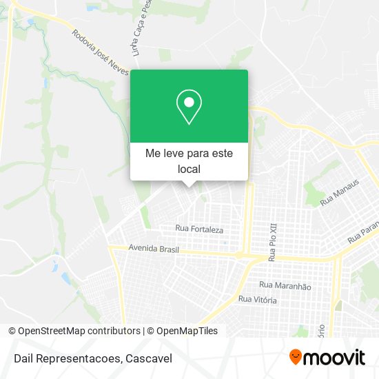 Dail Representacoes mapa