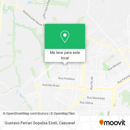 Gustavo Ferrari Sopelsa Eireli mapa