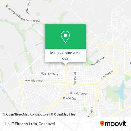 Up. F Fitness Ltda mapa