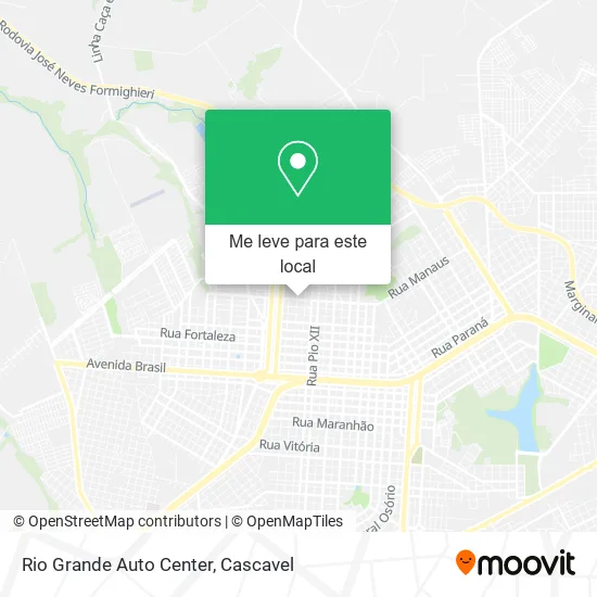 Rio Grande Auto Center mapa