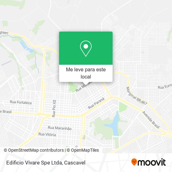 Edificio Vivare Spe Ltda mapa