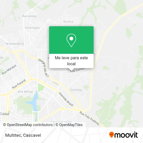 Multitec mapa