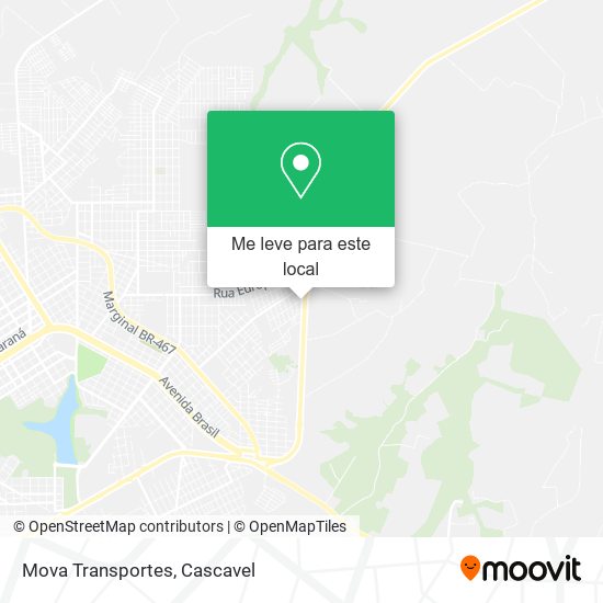Mova Transportes mapa