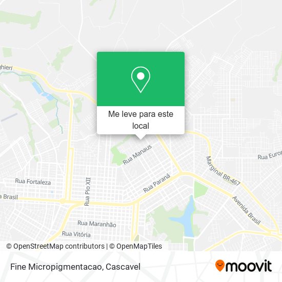 Fine Micropigmentacao mapa