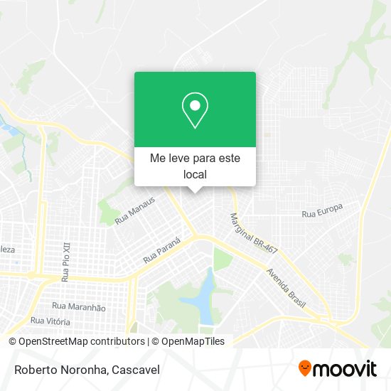 Roberto Noronha mapa