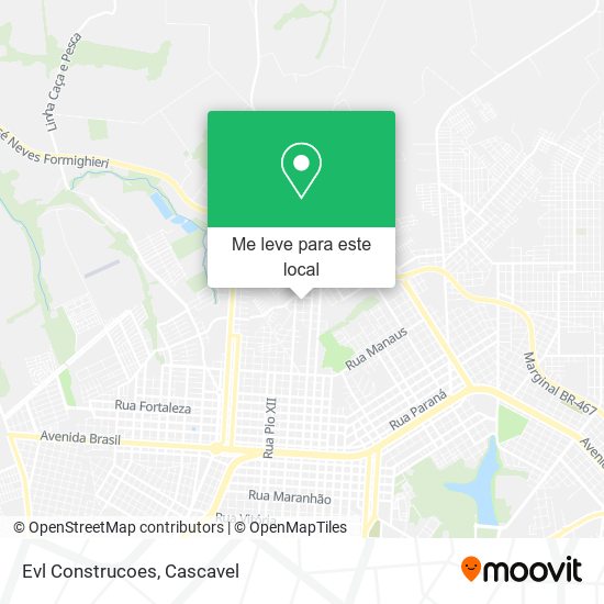 Evl Construcoes mapa