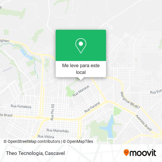 Theo Tecnologia mapa