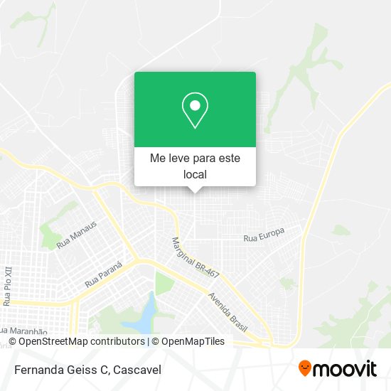 Fernanda Geiss C mapa