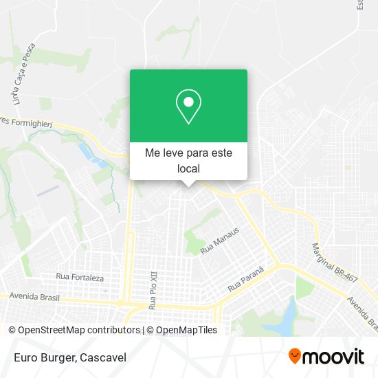 Euro Burger mapa