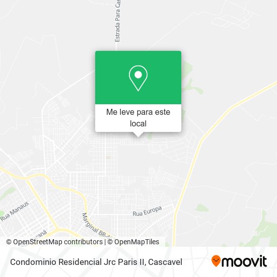 Condominio Residencial Jrc Paris II mapa