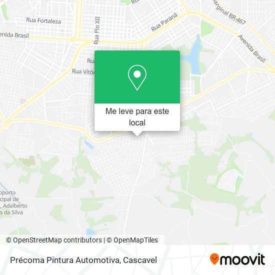 Précoma Pintura Automotiva mapa