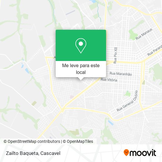 Zailto Baqueta mapa