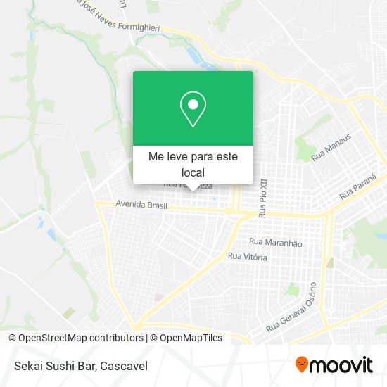 Sekai Sushi Bar mapa