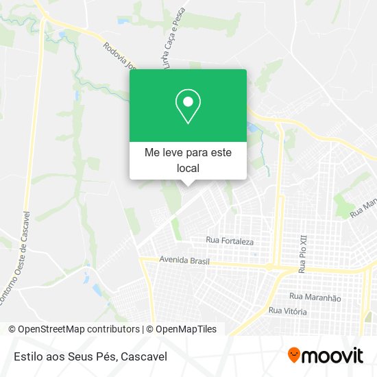 Estilo aos Seus Pés mapa