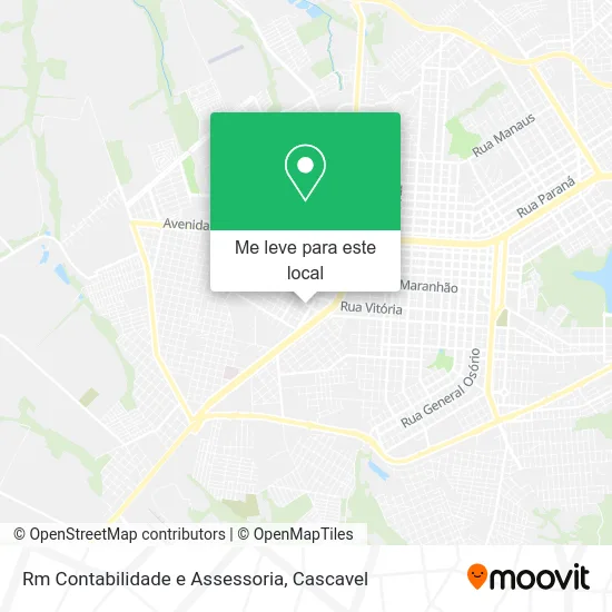 Rm Contabilidade e Assessoria mapa