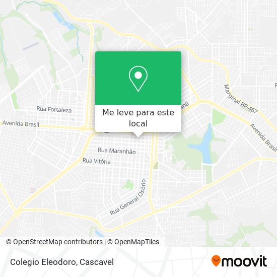 Colegio Eleodoro mapa