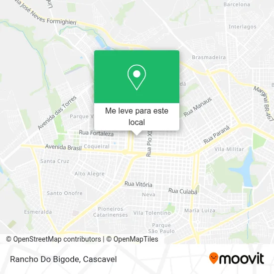 Rancho Do Bigode mapa