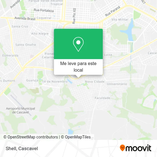 Shell mapa
