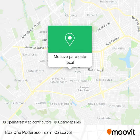 Box One Poderoso Team mapa