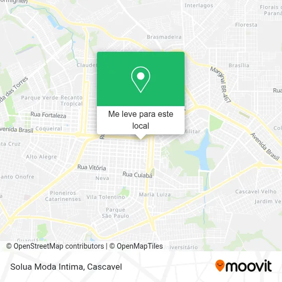 Solua Moda Intima mapa