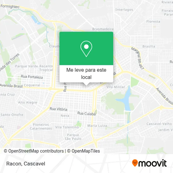 Racon mapa