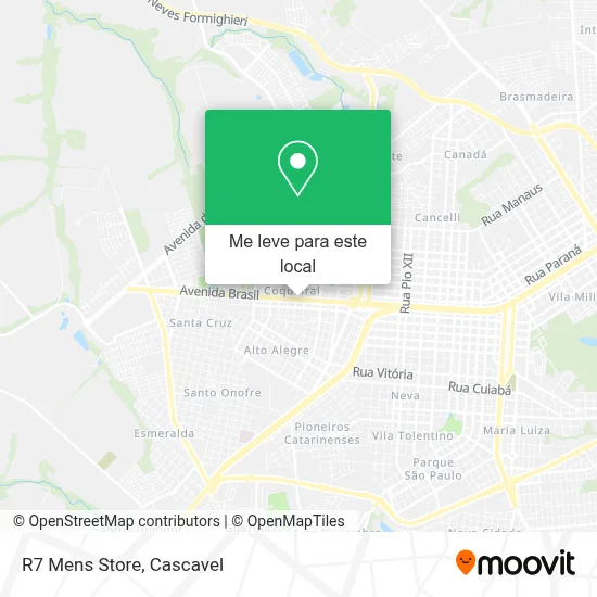 R7 Mens Store mapa