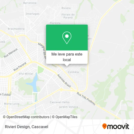 Rivieri Design mapa