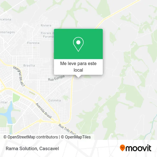 Rama Solution mapa