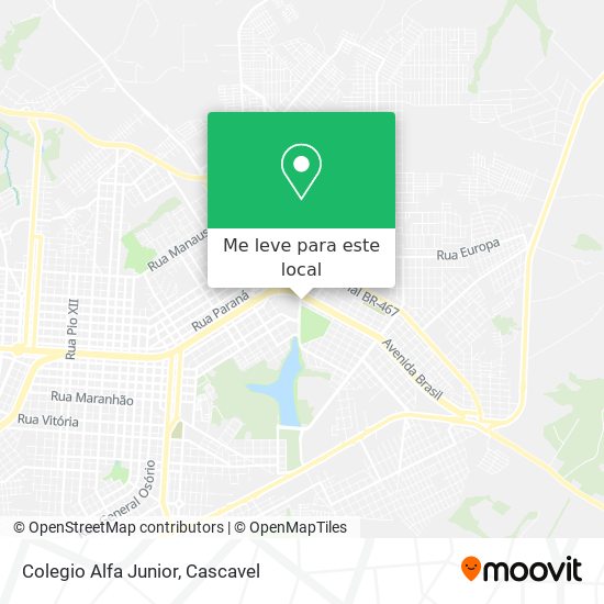 Colegio Alfa Junior mapa
