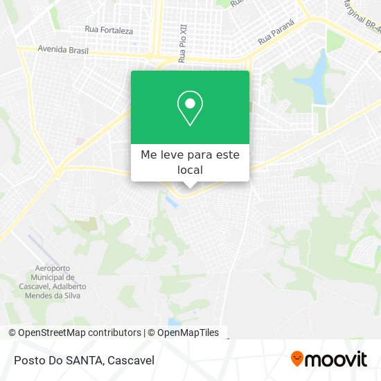 Posto Do SANTA mapa