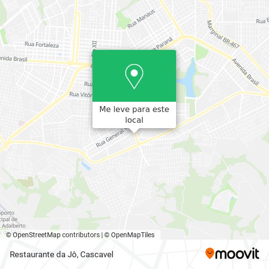 Restaurante da Jô mapa