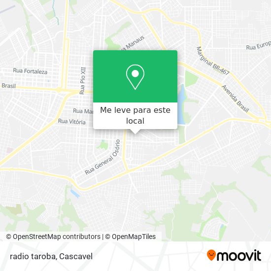 radio taroba mapa