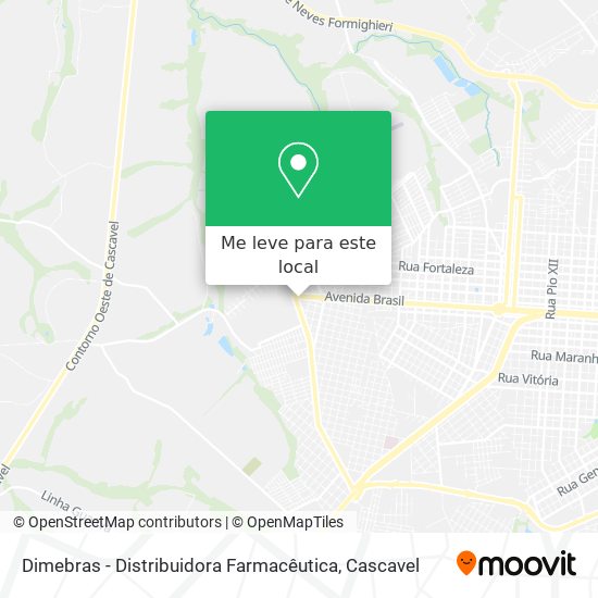 Dimebras - Distribuidora Farmacêutica mapa