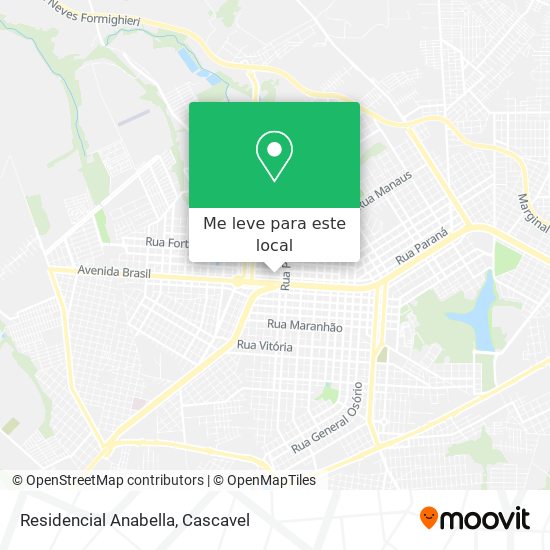 Residencial Anabella mapa