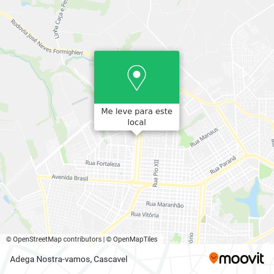 Adega Nostra-vamos mapa