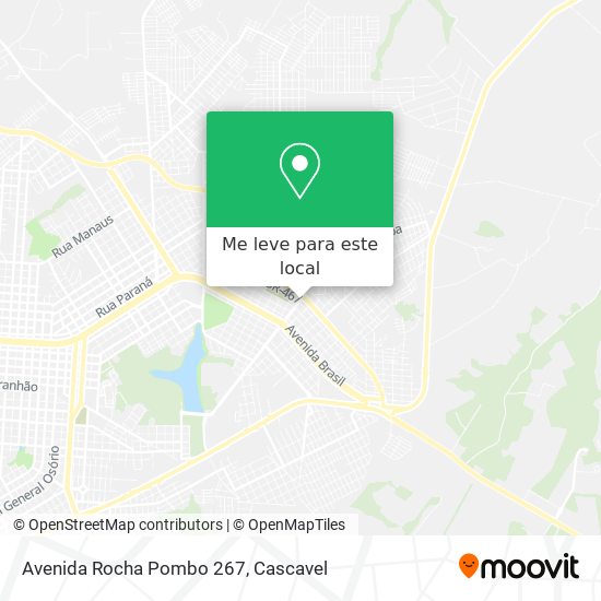 Avenida Rocha Pombo 267 mapa
