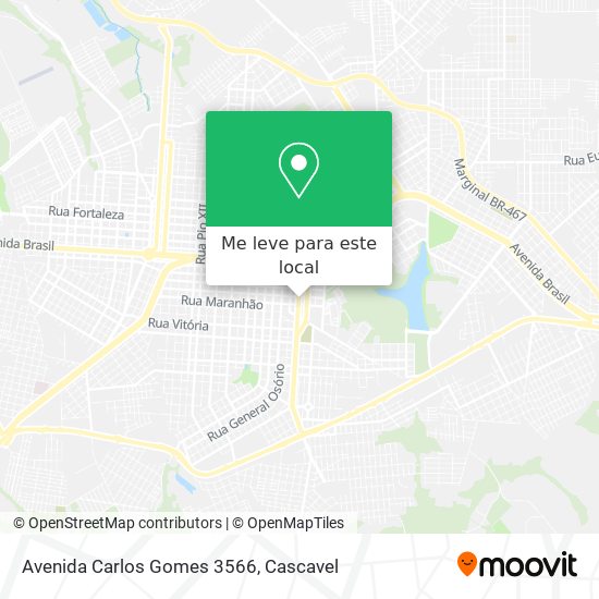 Avenida Carlos Gomes 3566 mapa