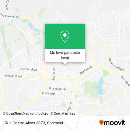 Rua Castro Alves 3073 mapa
