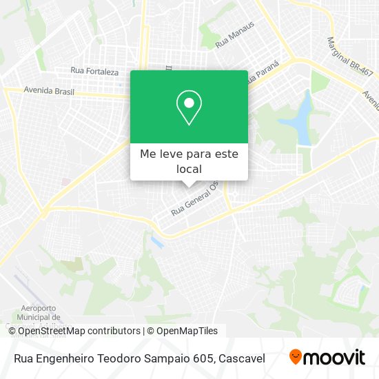 Rua Engenheiro Teodoro Sampaio 605 mapa