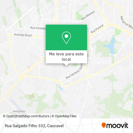 Rua Salgado Filho 332 mapa