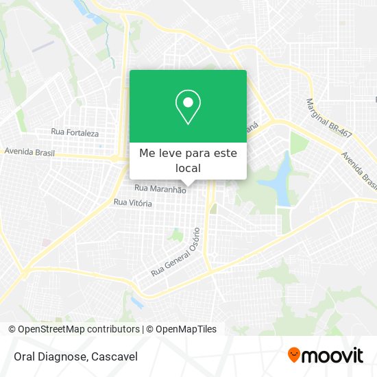 Oral Diagnose mapa