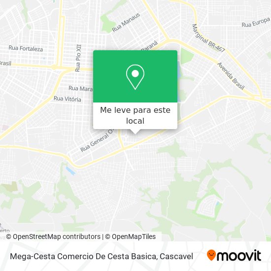Mega-Cesta Comercio De Cesta Basica mapa