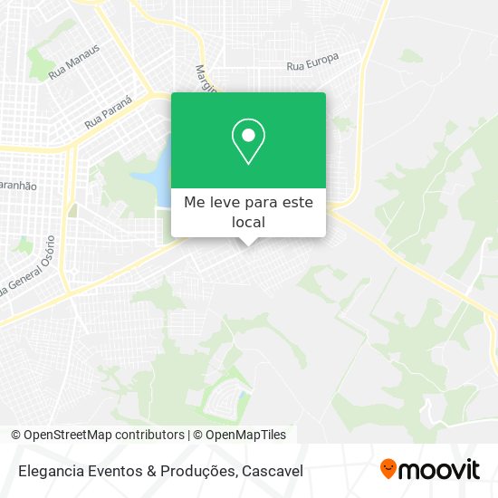 Elegancia Eventos & Produções mapa